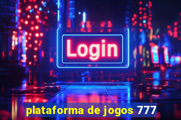 plataforma de jogos 777